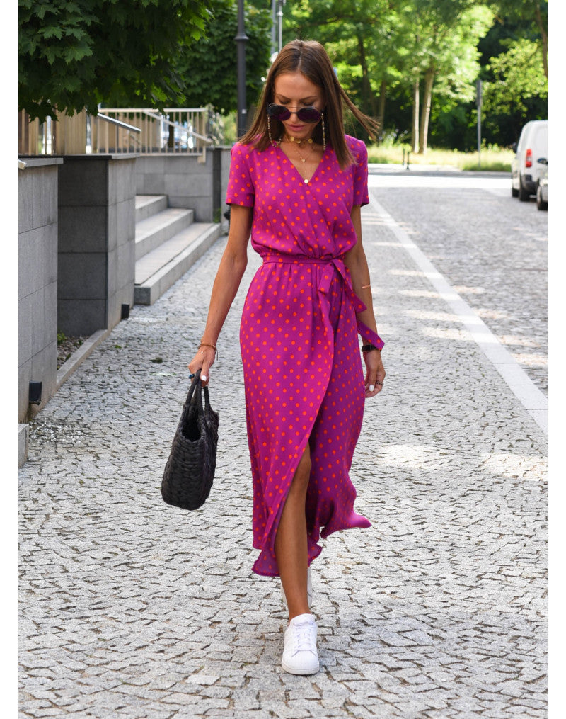 Robe de Plage Imprimée à la Mode pour Femmes