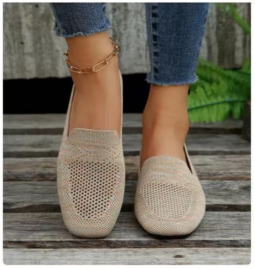 Baskets Plates d’Été pour Femme – Bout Rond, Style Décontracté et Confortable