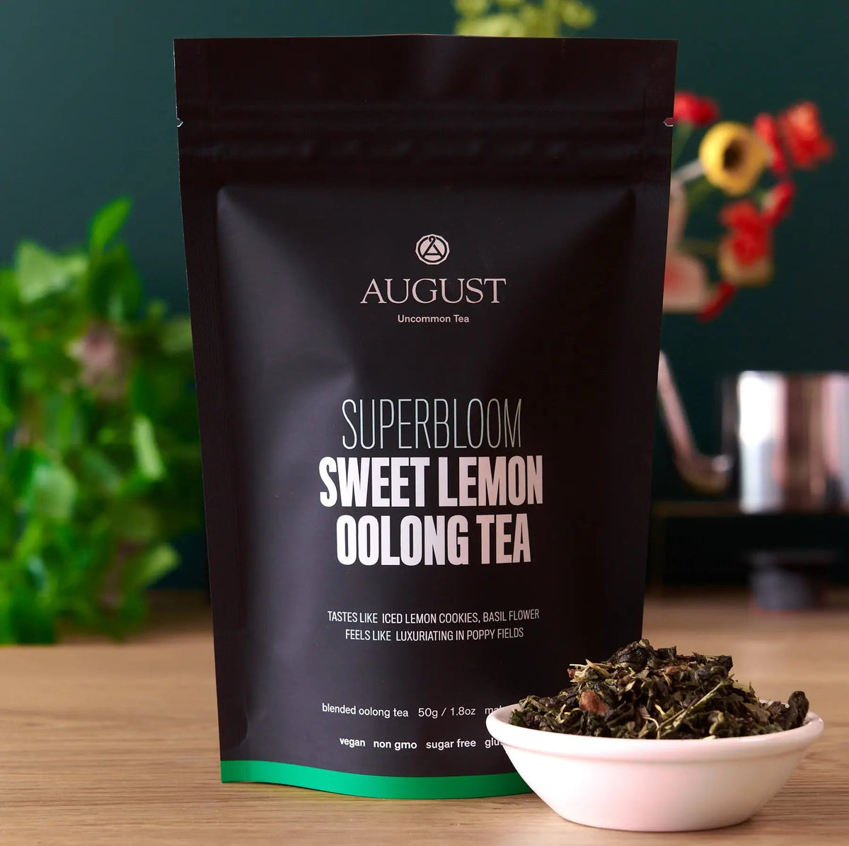 Sweet lemon oolong tea