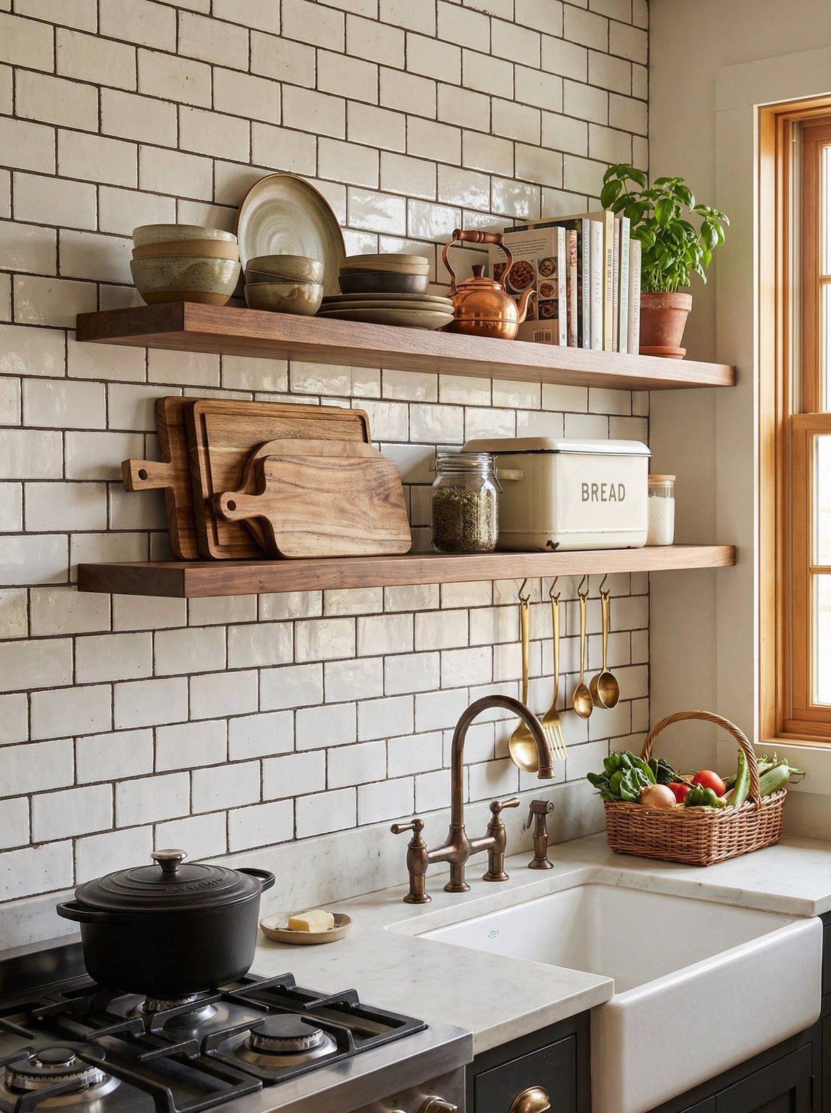 Floating Wall Shelves, Set of 4 – Invisible Brackets