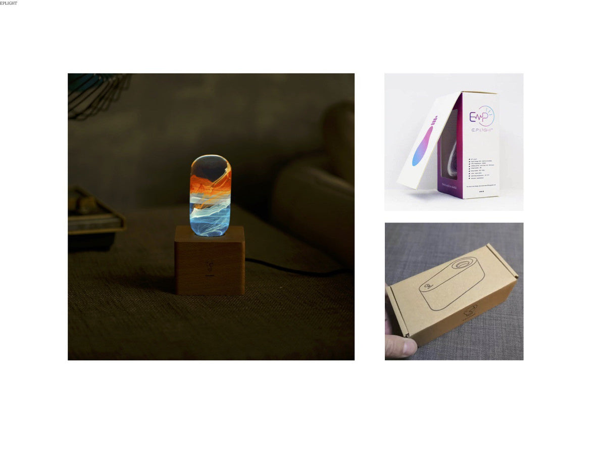 Resin Aesthetic Night Lamp | 6 Designs