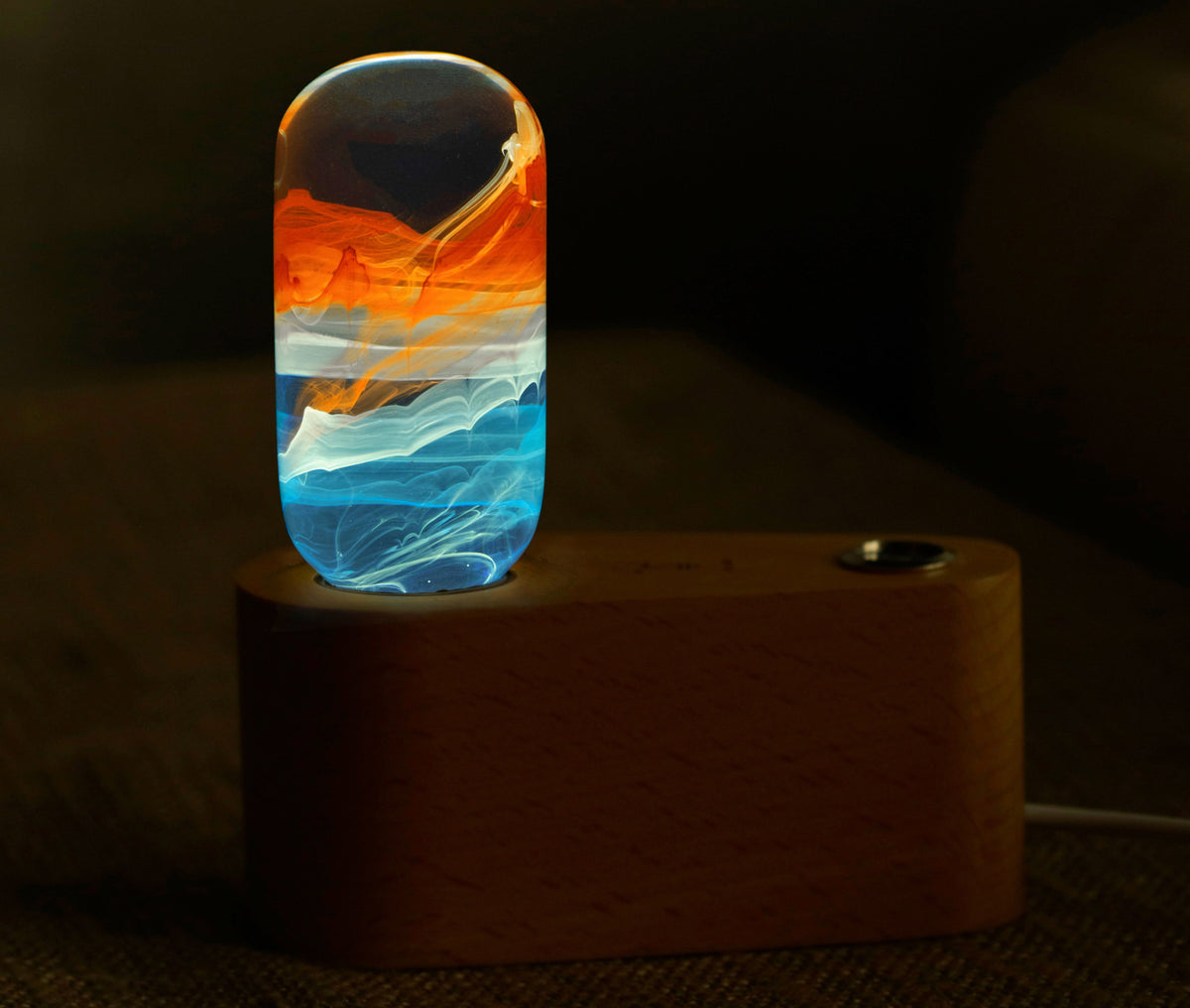 Resin Aesthetic Night Lamp | 6 Designs