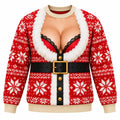 Funny Ugly Christmas Sweater – Unisex Holiday Party Jumper