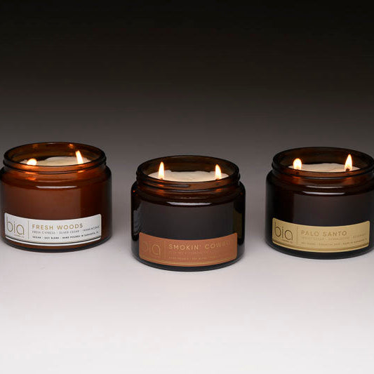 Smokin' Cowboy Soy Blend Candle — Sandalwood, Leather, Iris
