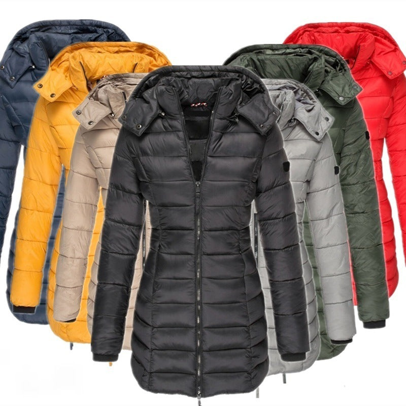 Women's Quilted Cotton Winter Coat