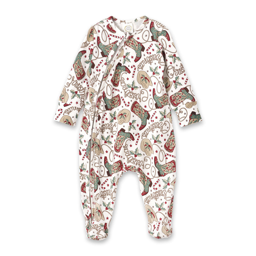 Western Christmas Family Matching Bamboo Pajamas