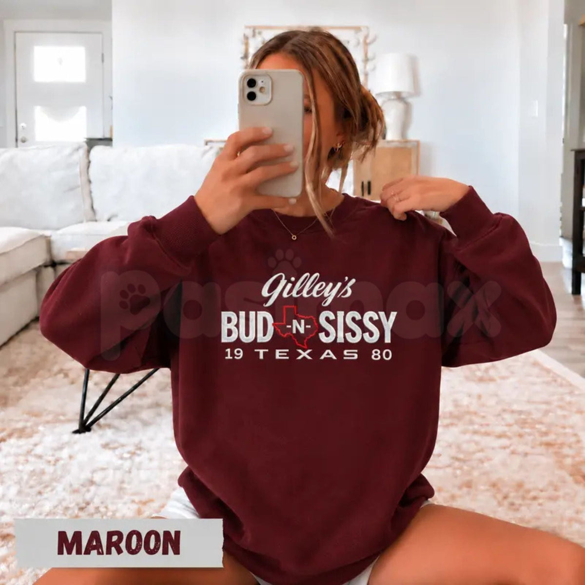 Urban Cowboy Embroidered Western Sweatshirt