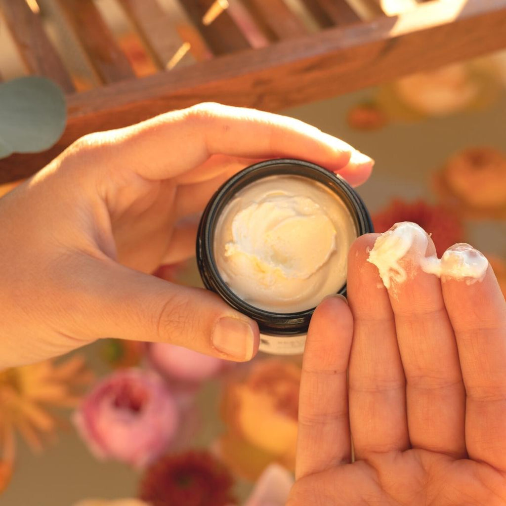 Love Whipped Organic Body Butter with Rose Petals
