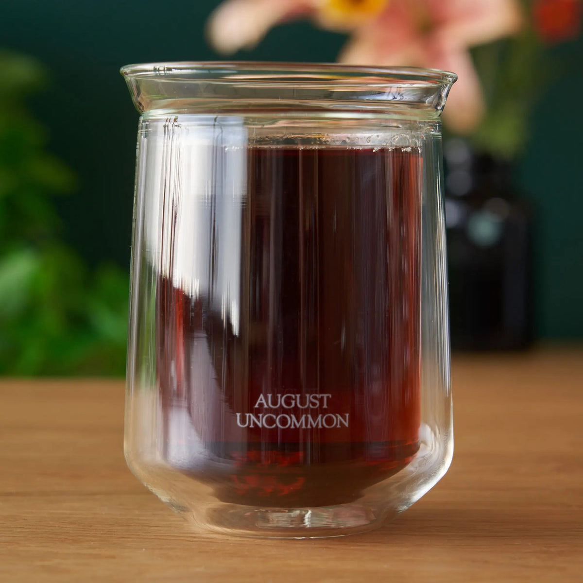 Glass tea tasting cup