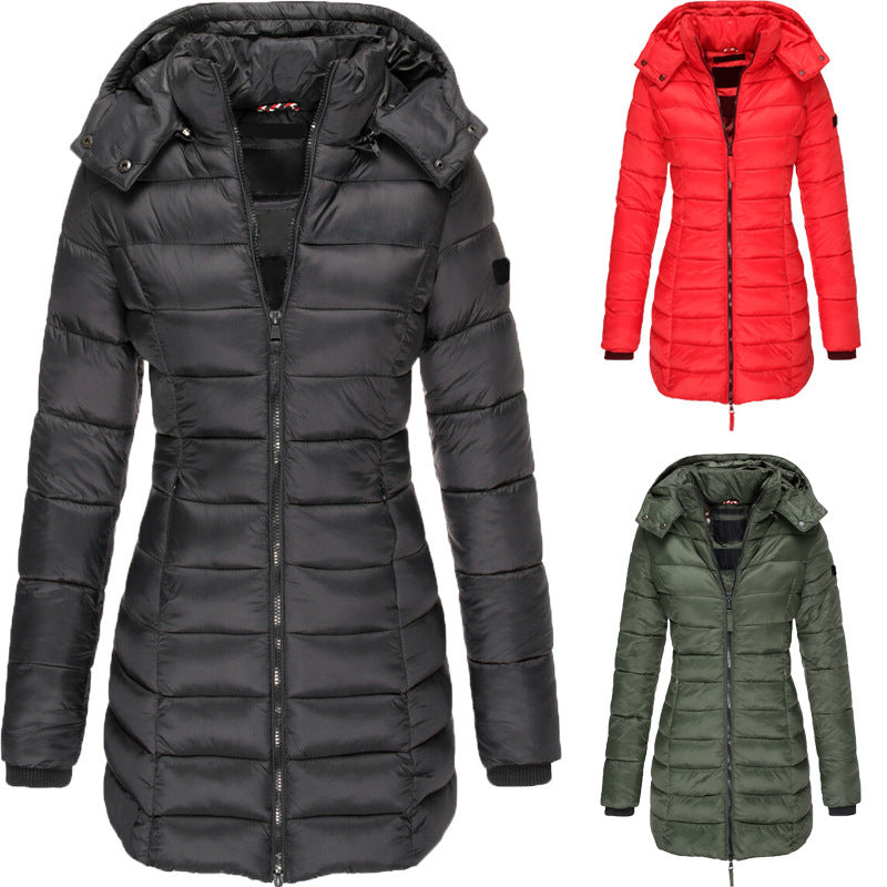 Women's Quilted Cotton Winter Coat