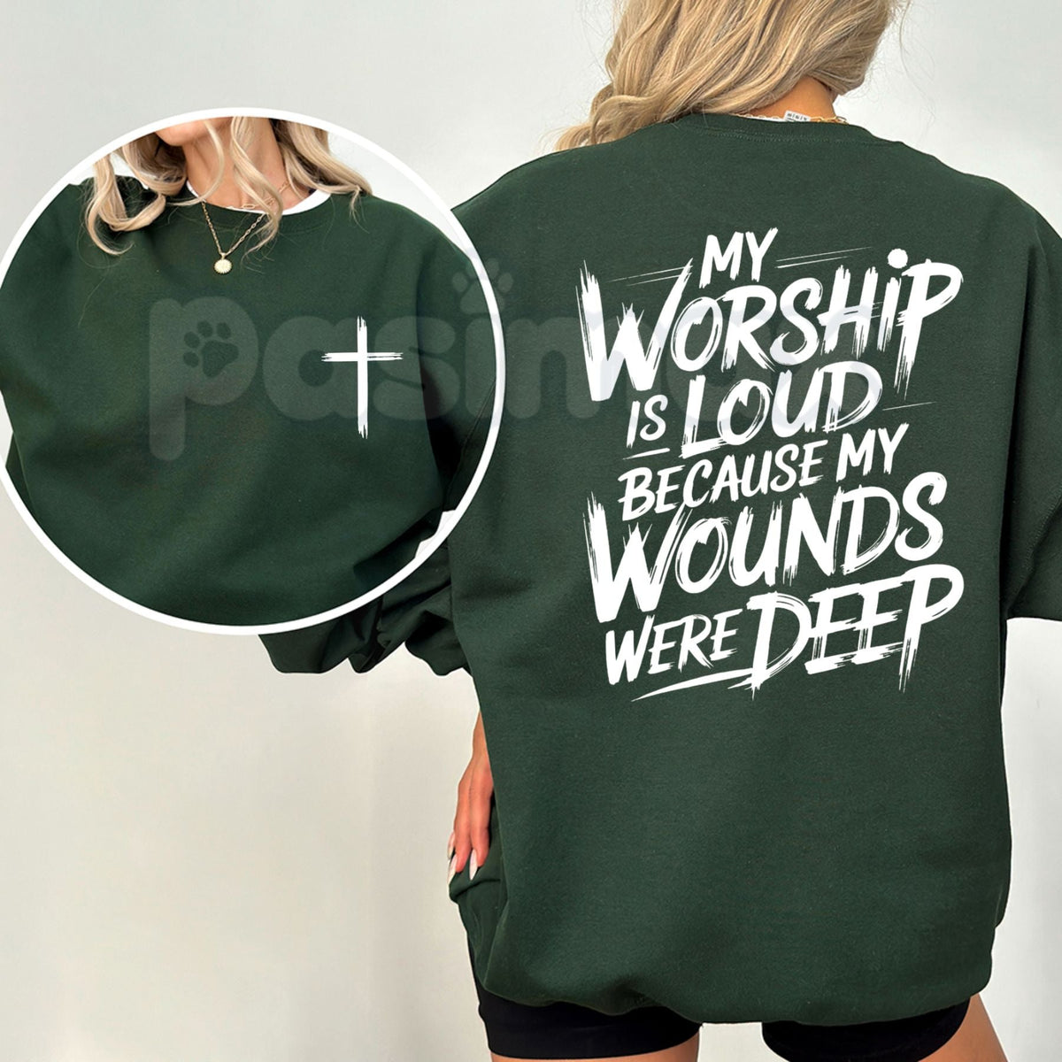 My Worship Is Loud Christian Sweatshirt