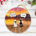 Personalized Pet Memorial Christmas Ornament – Up to 5 Dogs or Cats