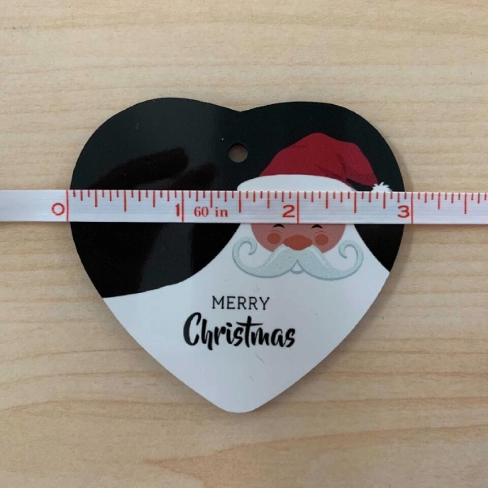 Personalized Pet Memorial Christmas Ornament – Up to 5 Dogs or Cats