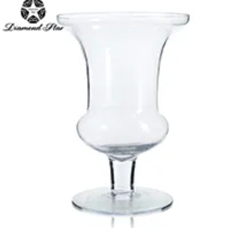Glass Urn Vase – 7.5" or 12"