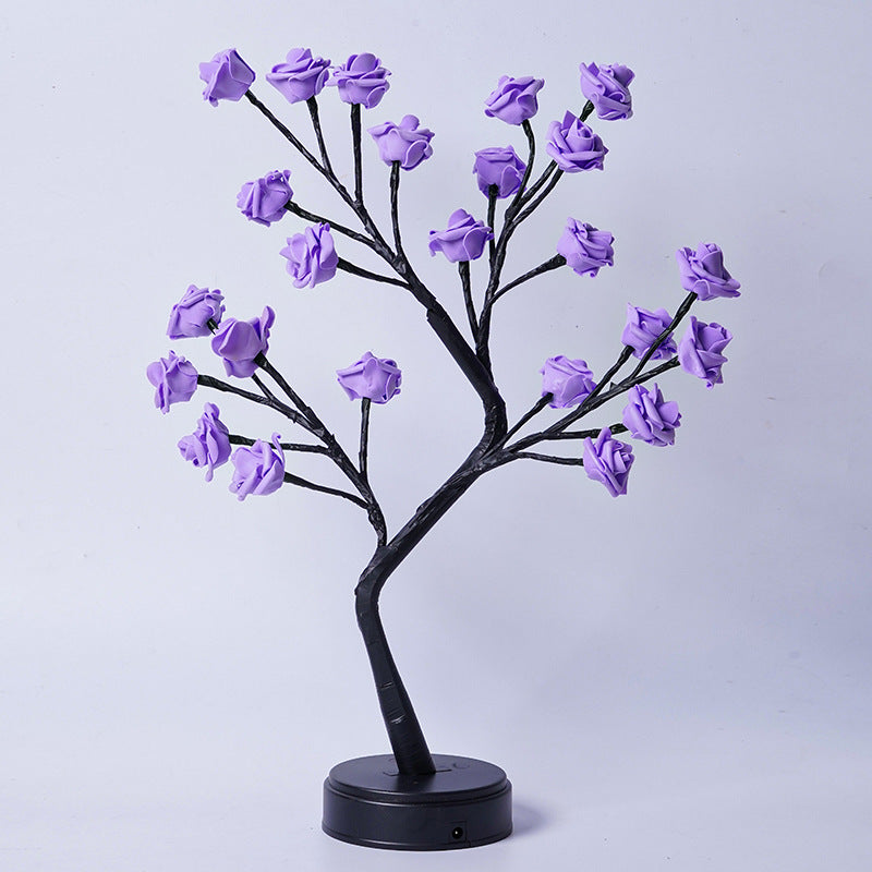 Rose Flower Tree Fairy Night Light