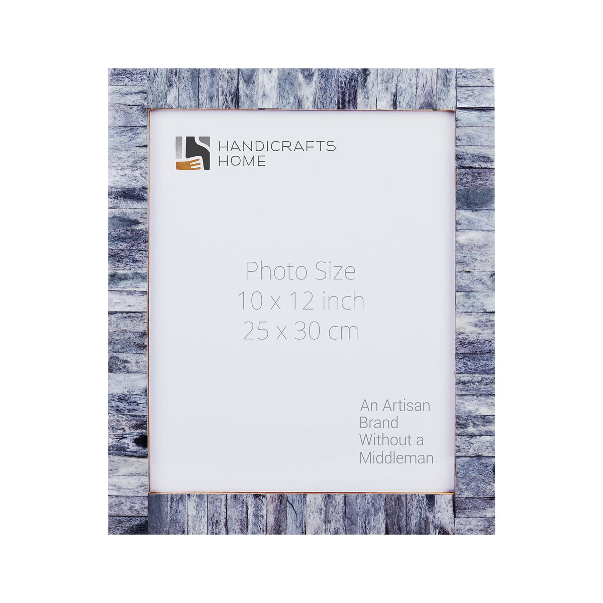 Classic Grey Bone Inlay Poster Frame | Multiple Sizes