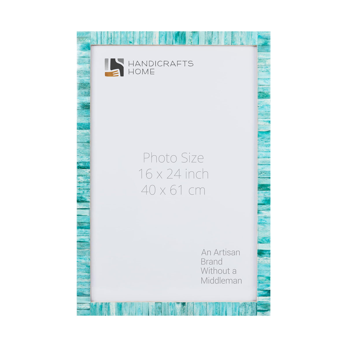 Classic Green Bone Inlay Poster Frame | Multiple Sizes