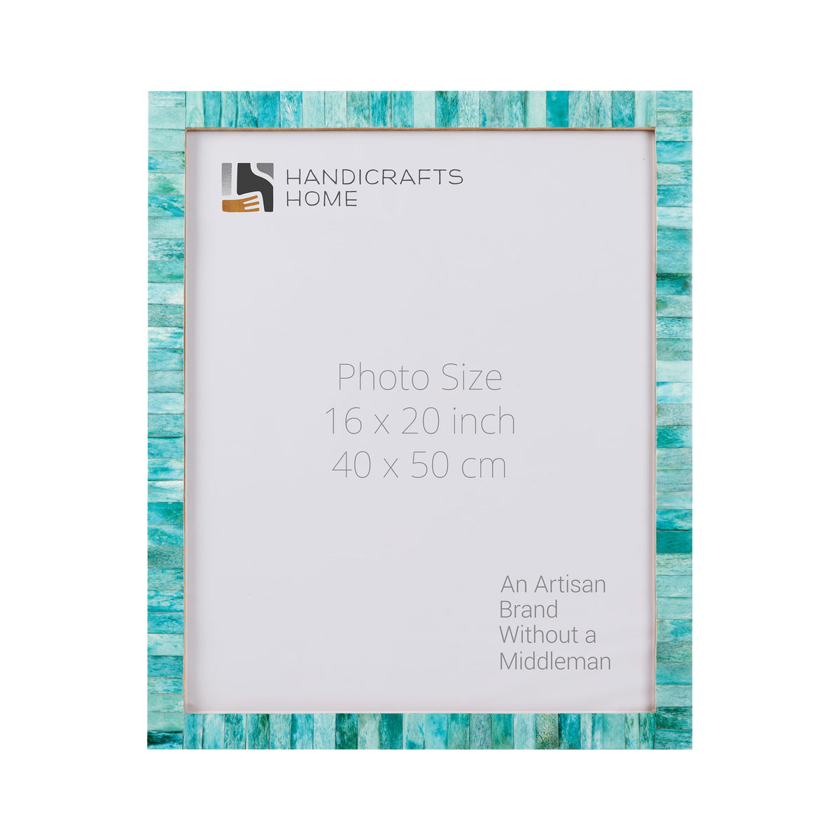Classic Green Bone Inlay Poster Frame | Multiple Sizes