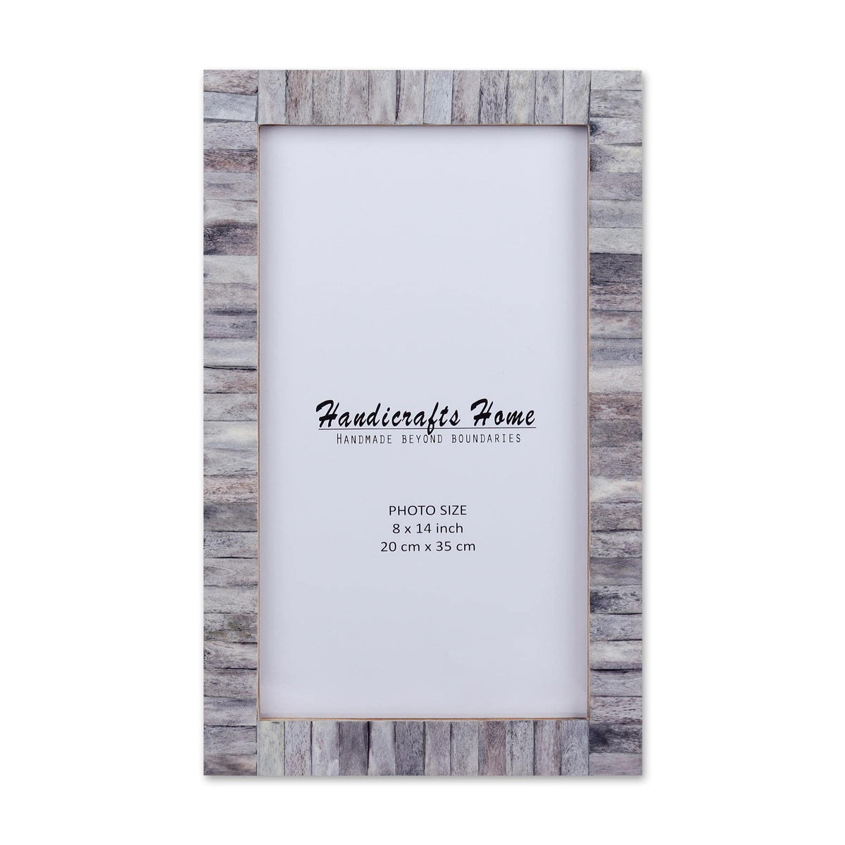 Classic Grey Bone Inlay Poster Frame | Multiple Sizes