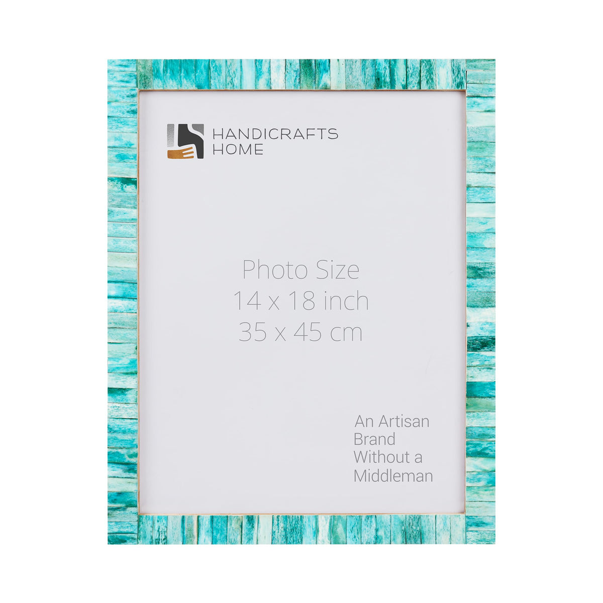 Classic Green Bone Inlay Poster Frame | Multiple Sizes