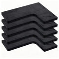Rustic Corner Floating Shelves, Set of 5