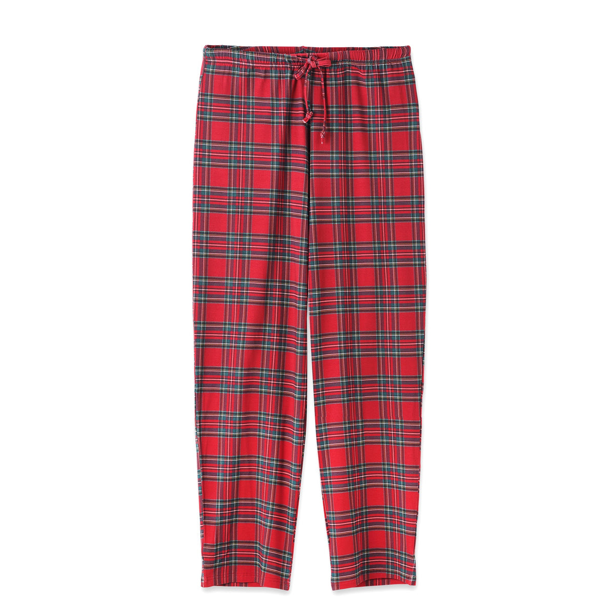 Christmas Tartan Plaid Family Matching Bamboo Pajamas