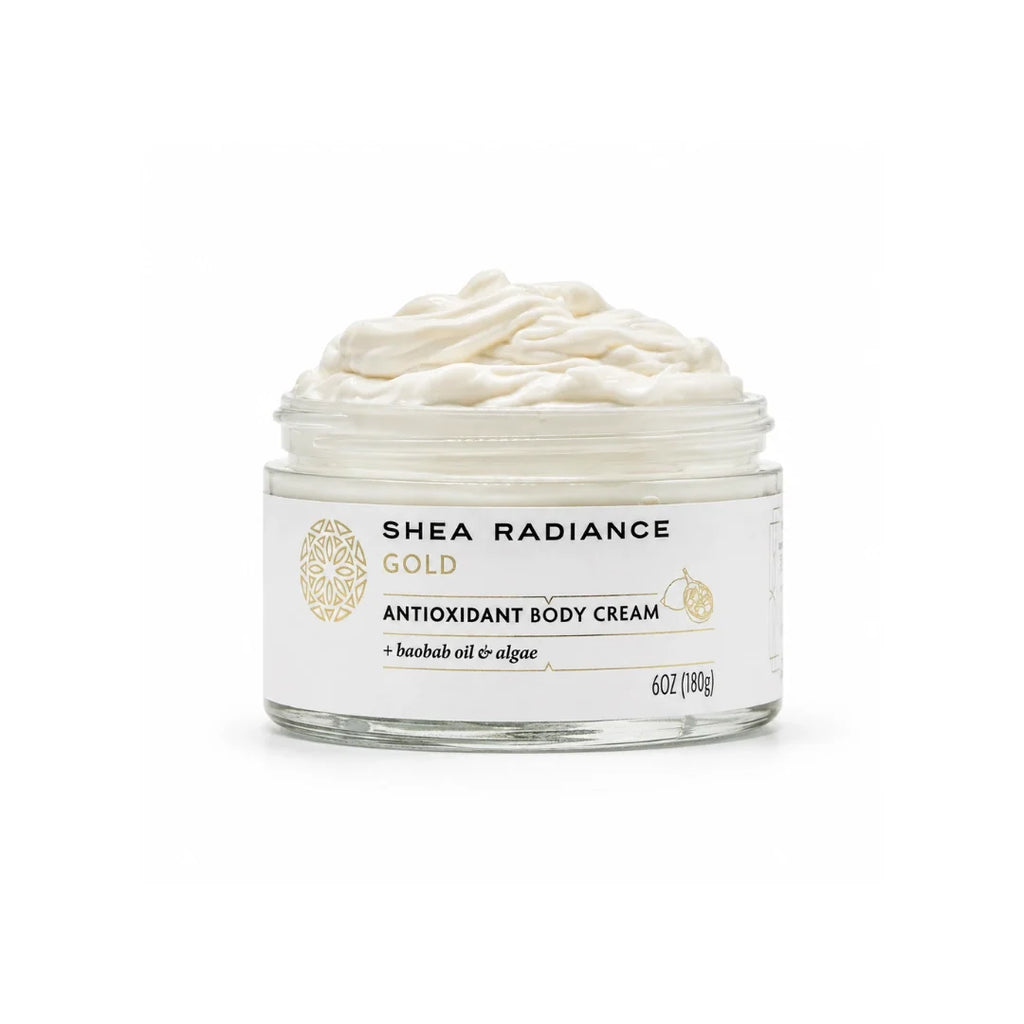 Antioxidant Body Cream for Dry & Sensitive Skin with Shea & Baobab Oil