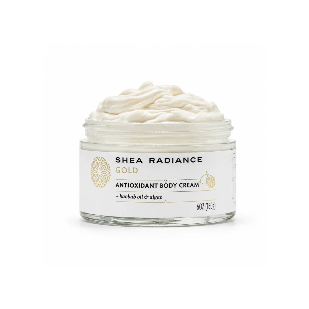 Antioxidant Body Cream for Dry & Sensitive Skin with Shea & Baobab Oil