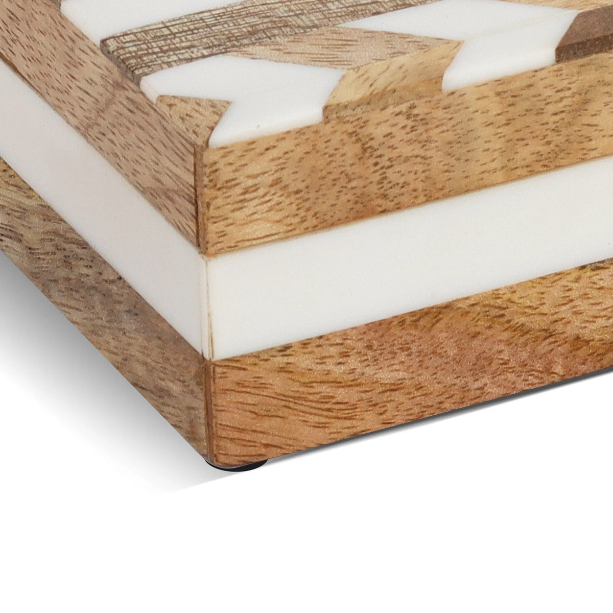 Patisserie Adorn Resin & Wood Inlay Storage Box | 7 Sizes