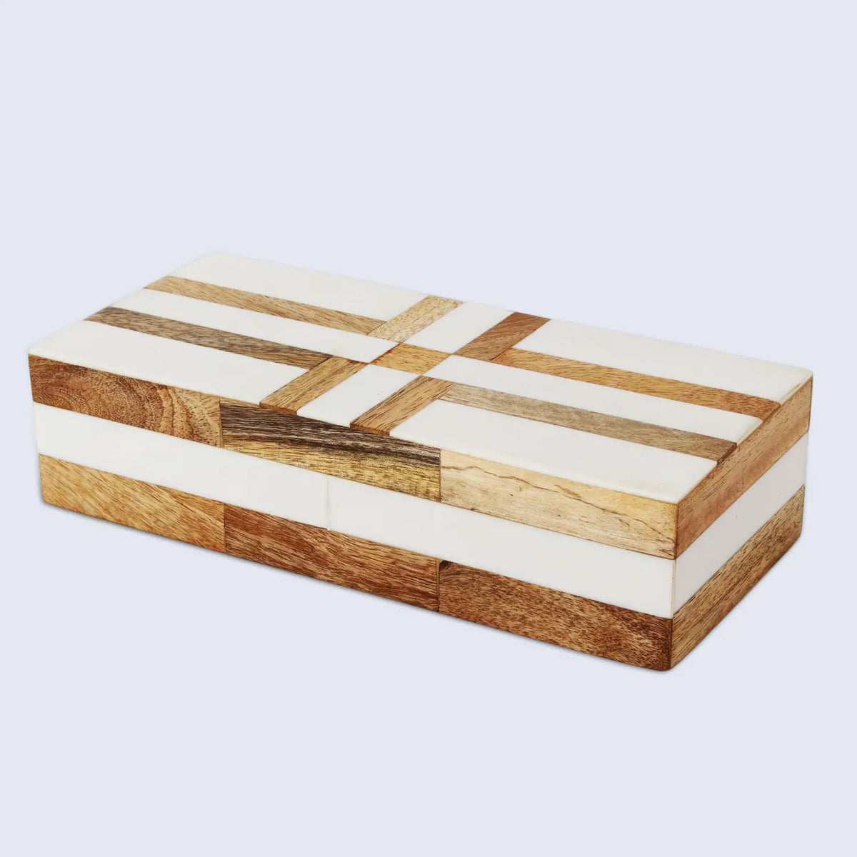 Patisserie Delight Resin & Wood Inlay Storage Box | 7 Sizes