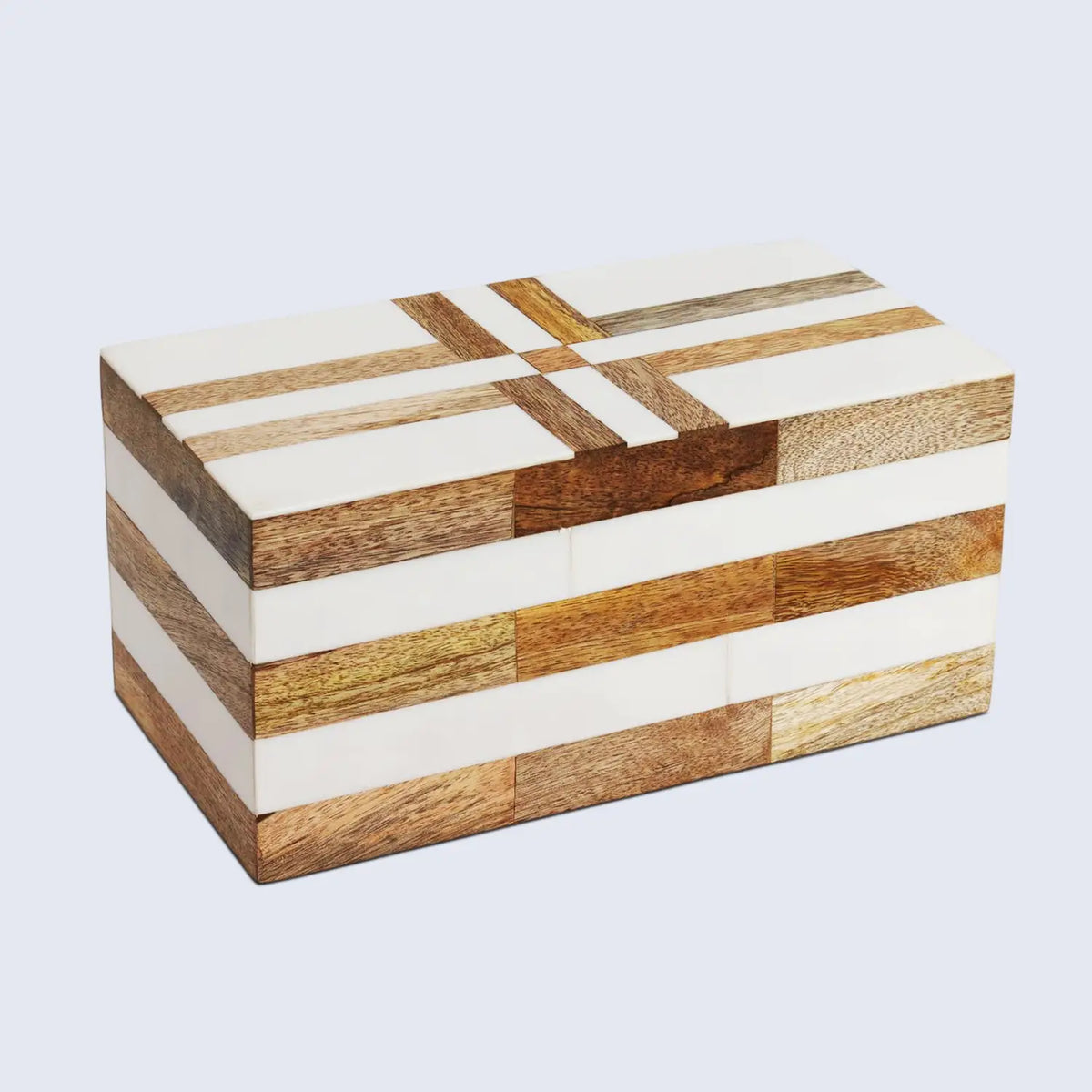 Patisserie Delight Resin & Wood Inlay Storage Box | 7 Sizes