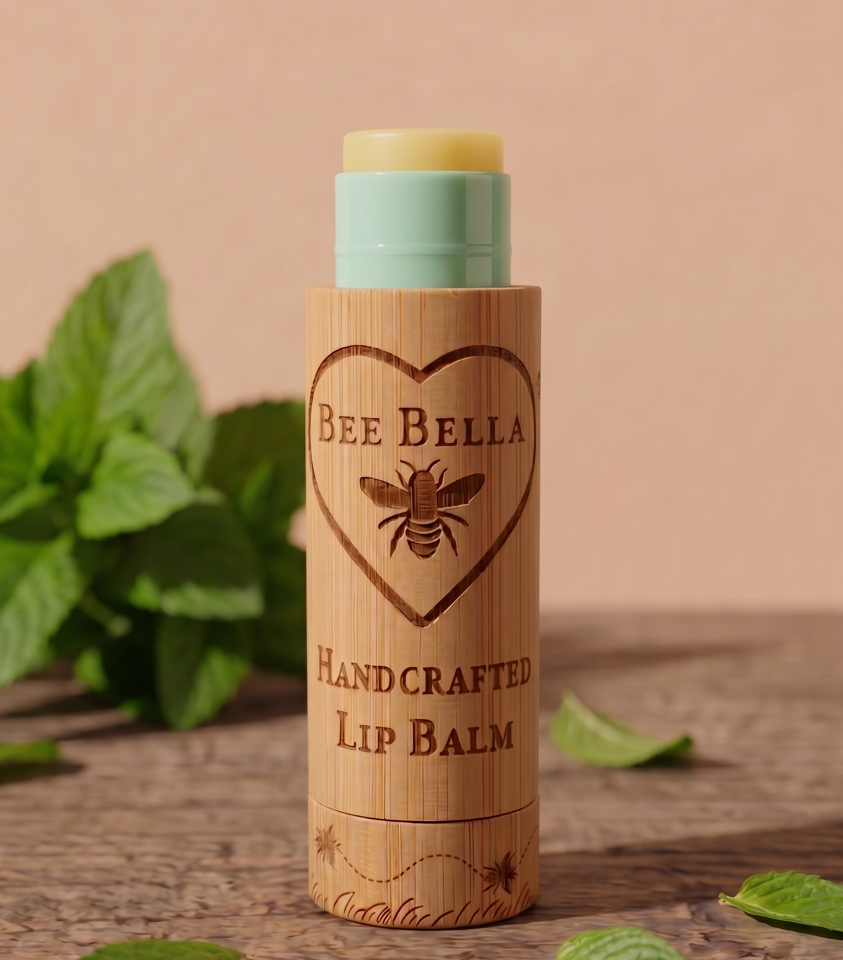 Bee Bella Peppermint Beeswax Lip Balm