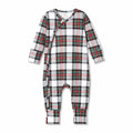 Christmas Plaid Family Matching Bamboo Pajamas – Kids Sets, Adult Pants & Baby Romper