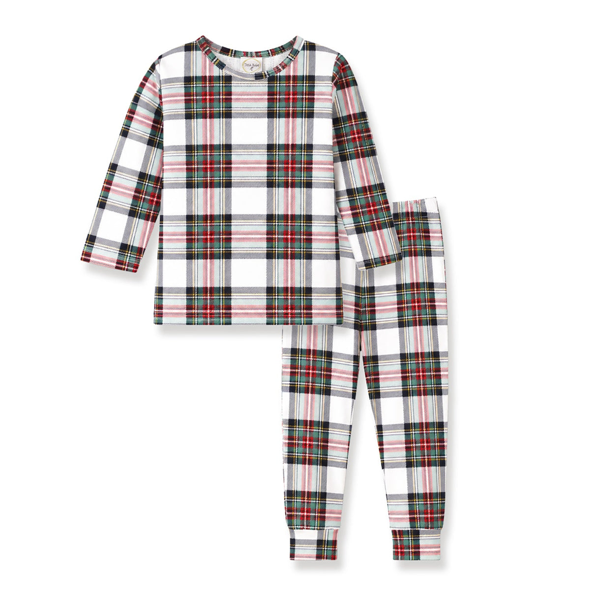 Christmas Plaid Family Matching Bamboo Pajamas – Kids Sets, Adult Pants & Baby Romper