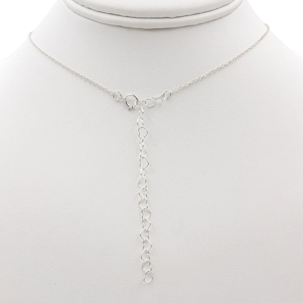 Rock Crystal Quartz On Silver