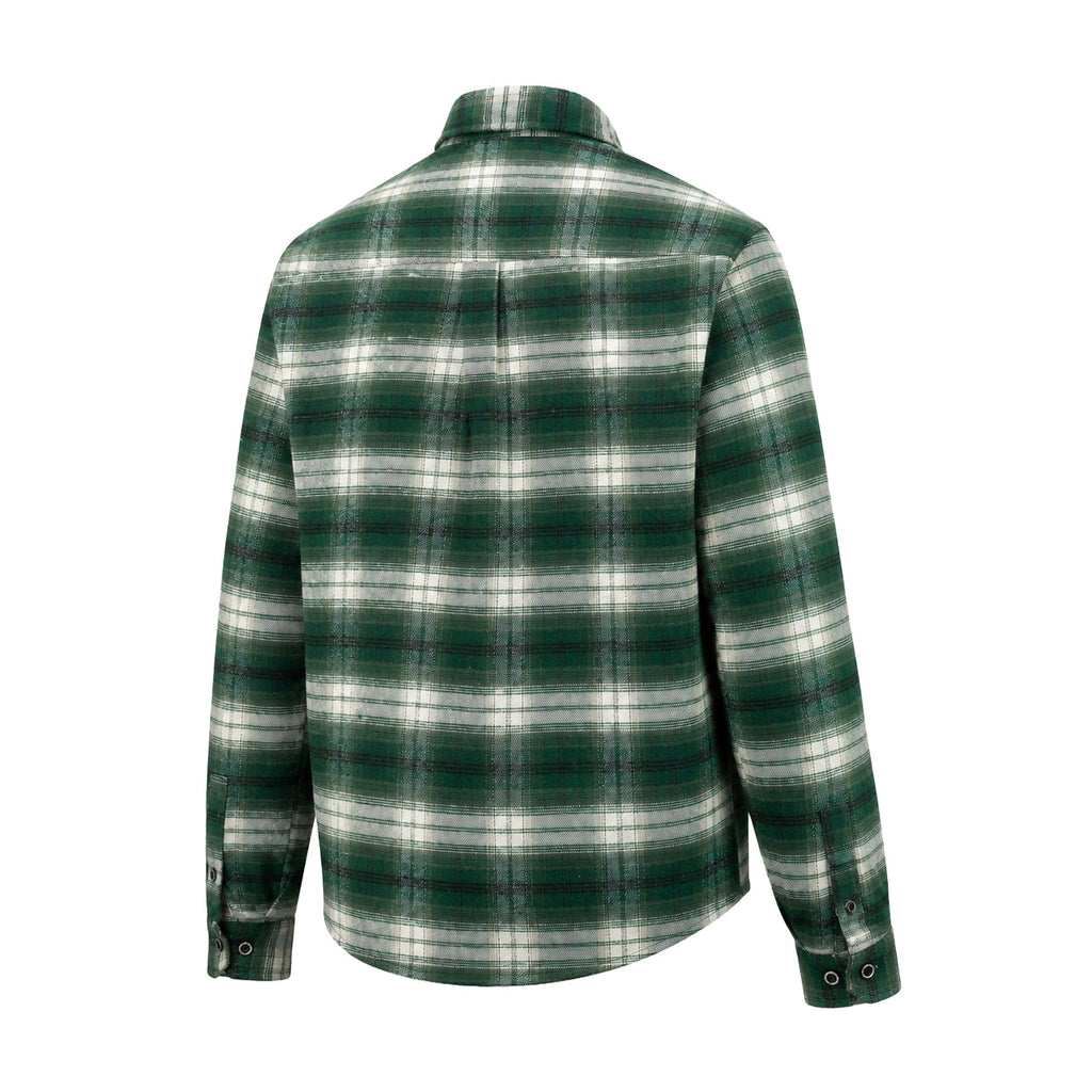 Grey Ghost Men's Plaid Flannel Shirt