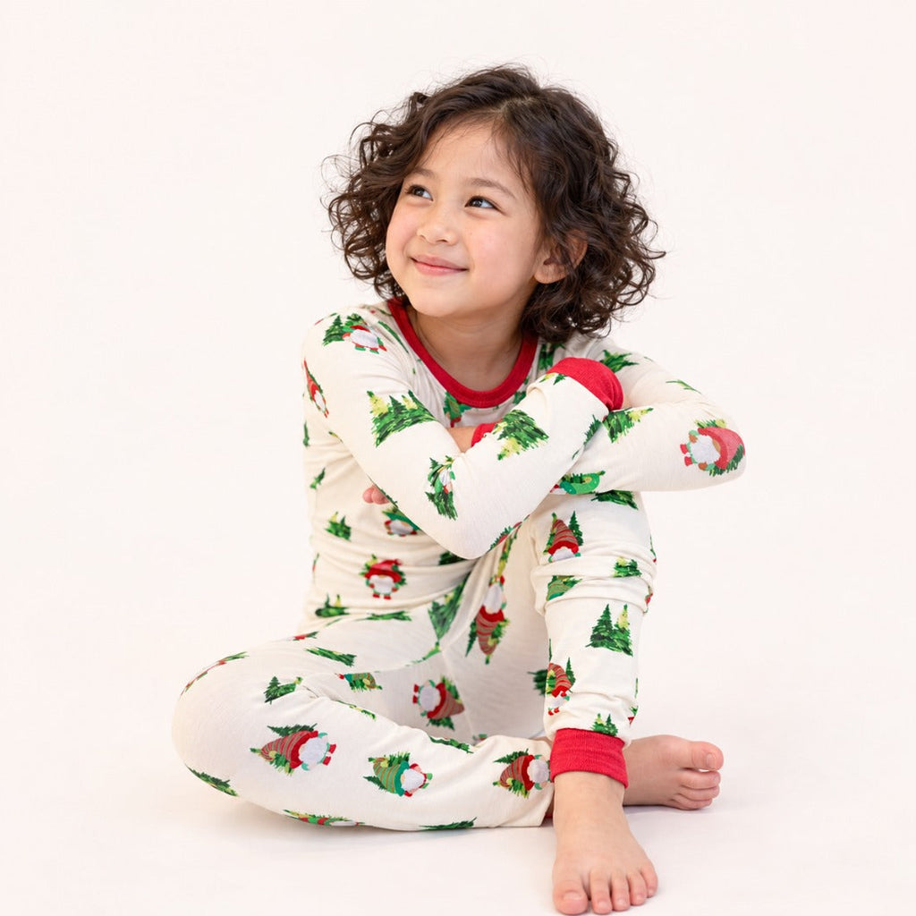 Kids' Gnome for the Holidays Christmas Pajama Set
