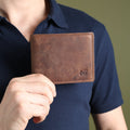Buffalo Leather Hunter Wallet for Men