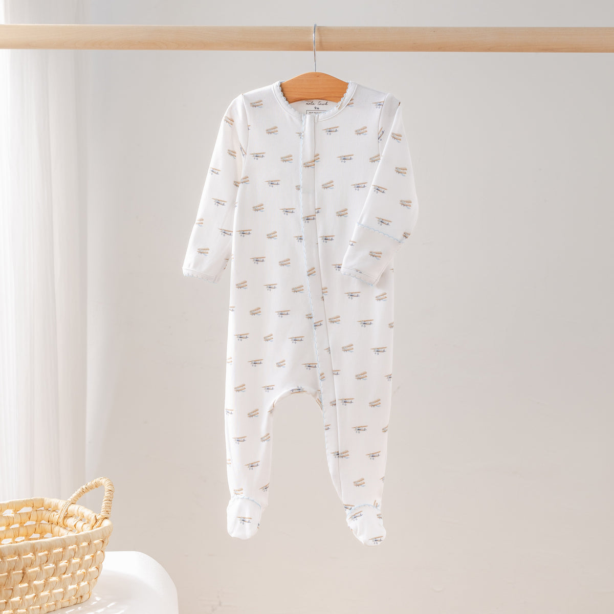 Just Plane Cute Organic Cotton Baby Pajamas