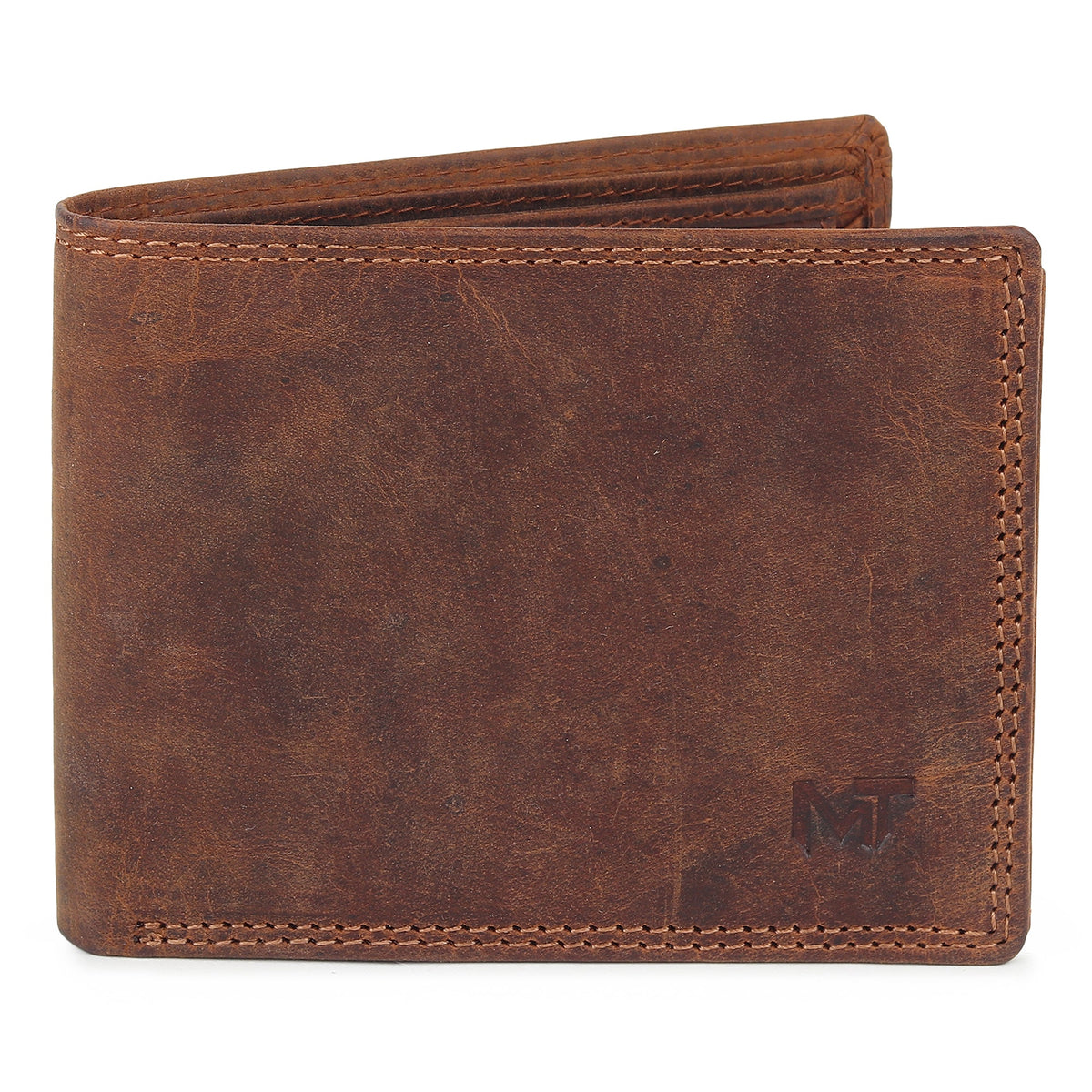 Buffalo Leather Hunter Wallet for Men