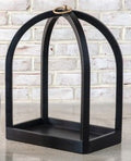 Black Wood Candle Lantern – Small or Large