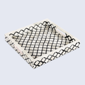 Moroccan Black & White Bone Inlay Decorative Tray | 3 Sizes