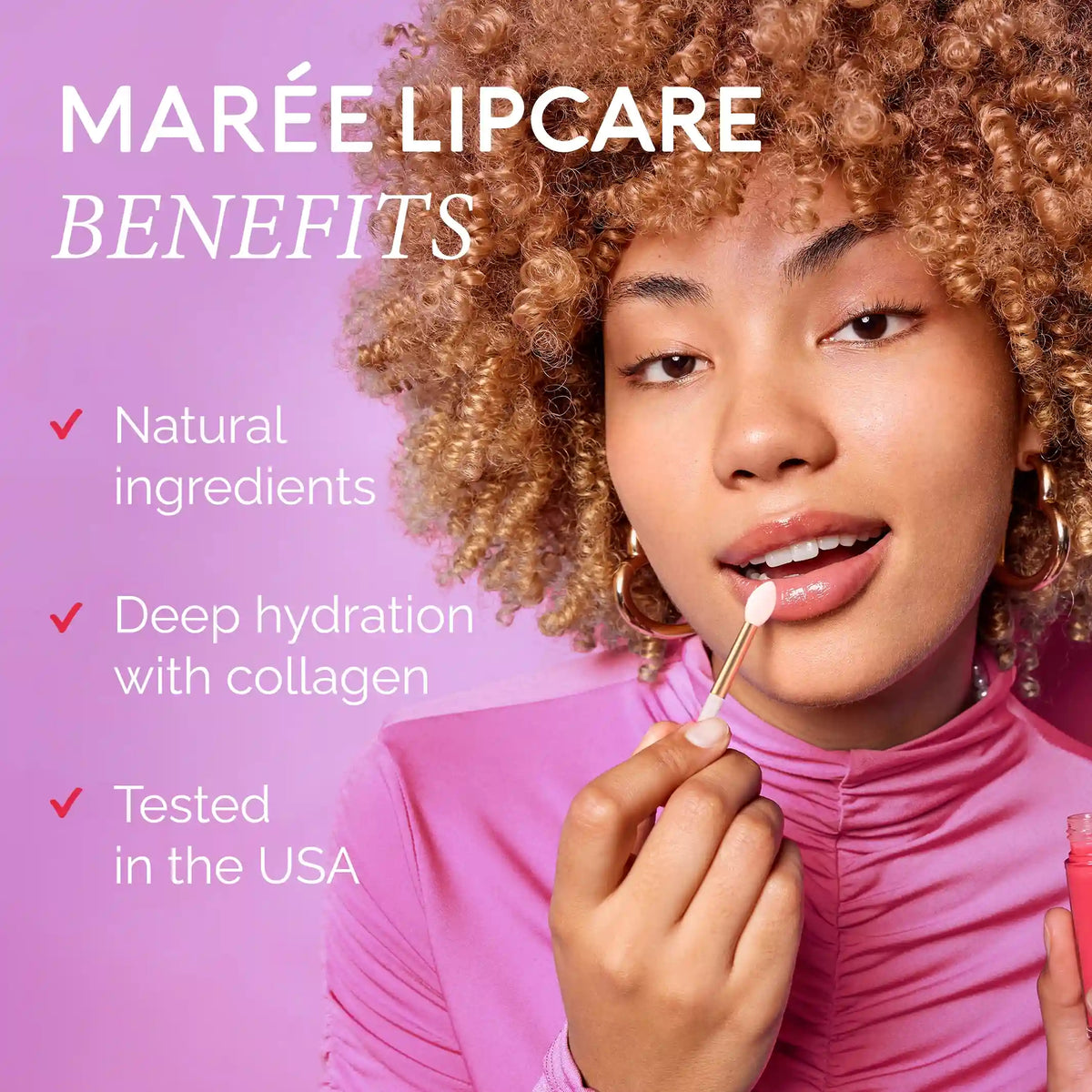 Maree Overnight Lip Sleeping Mask & Plumping Balm