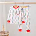 Nutty or Nice Nutcracker Christmas Organic Cotton Kids Pajamas