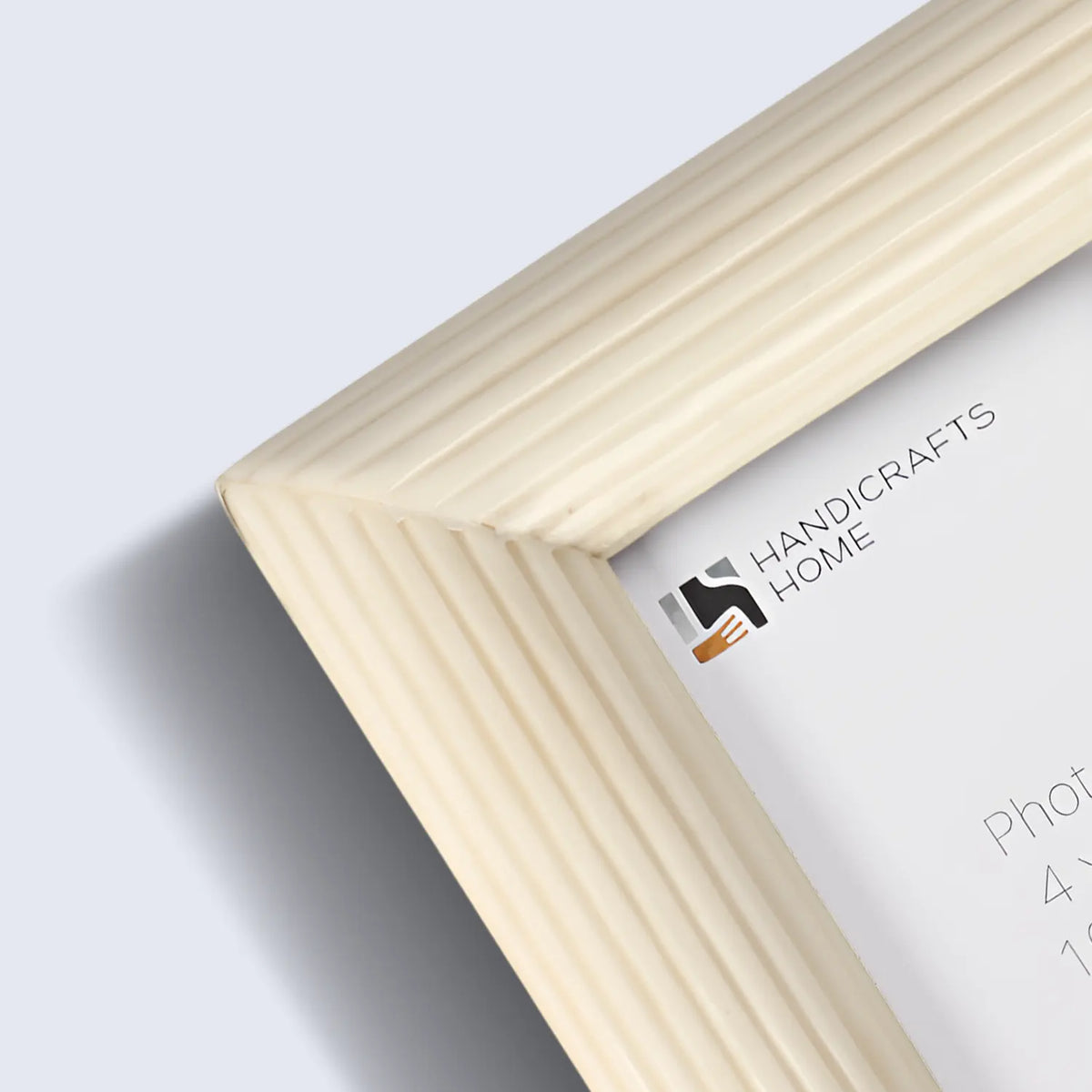 White Carved Bone Inlay Picture Frame | 4x6, 5x7 & 8x10