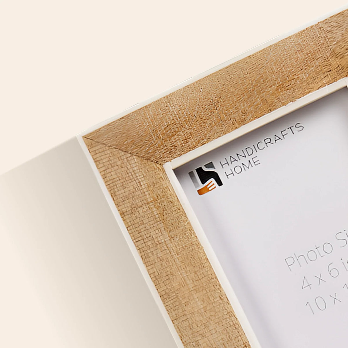 Natural Wood & Resin Inlay Picture Frame | 4x6 & 5x7
