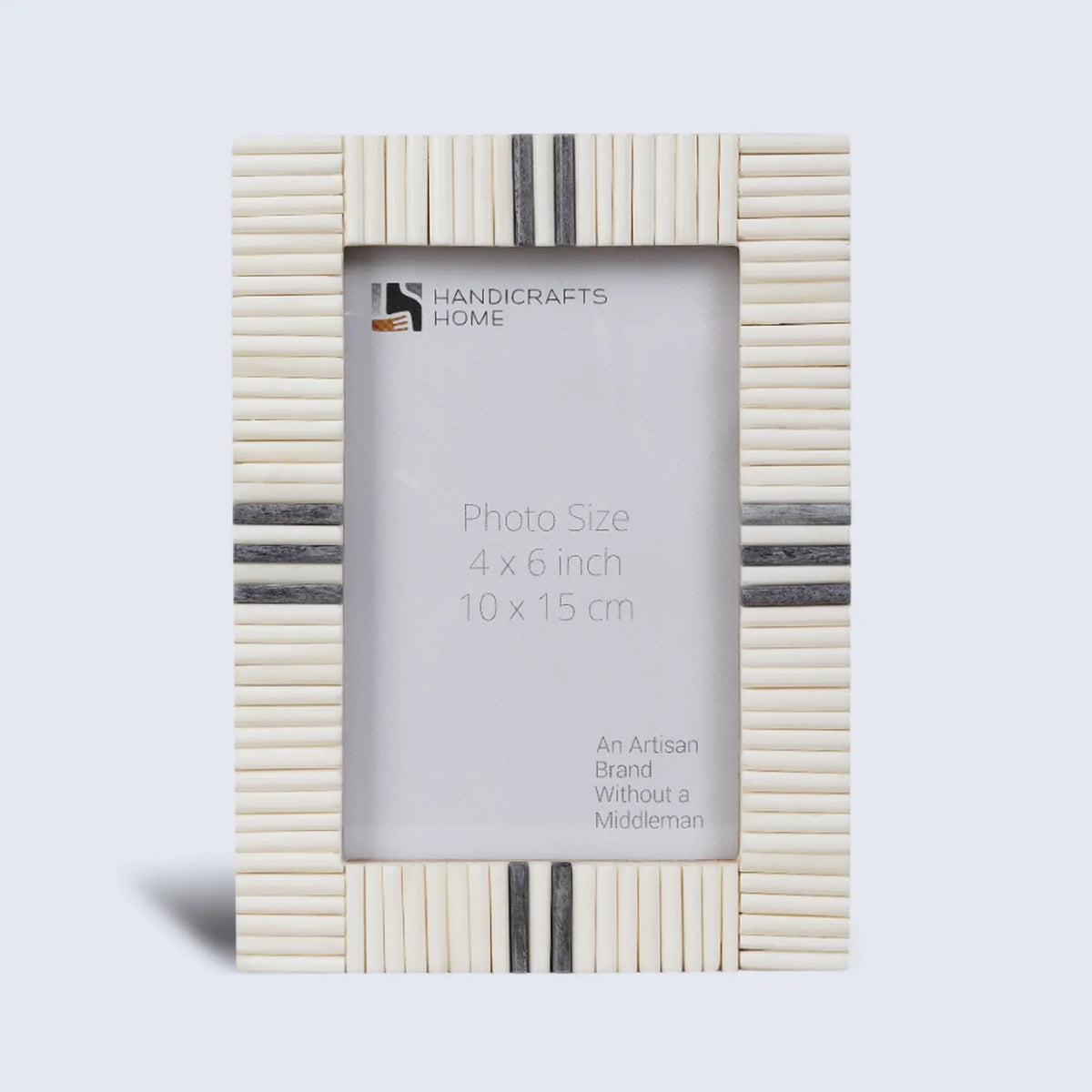Ivory Ridge Bone Inlay Picture Frame | 4x6 & 5x7