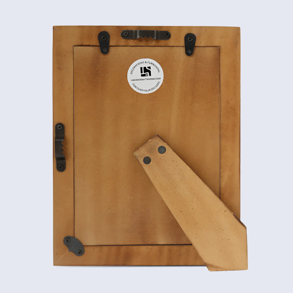 Woodstrip Tile Wood & Bone Inlay Picture Frame | 4x6 & 5x7