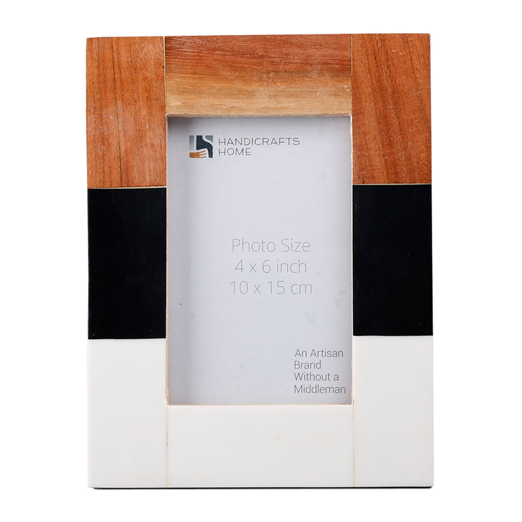 Mondrian Maple Picture Frame | 4x6 & 5x7