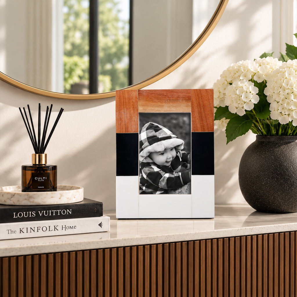 Mondrian Maple Picture Frame | 4x6 & 5x7